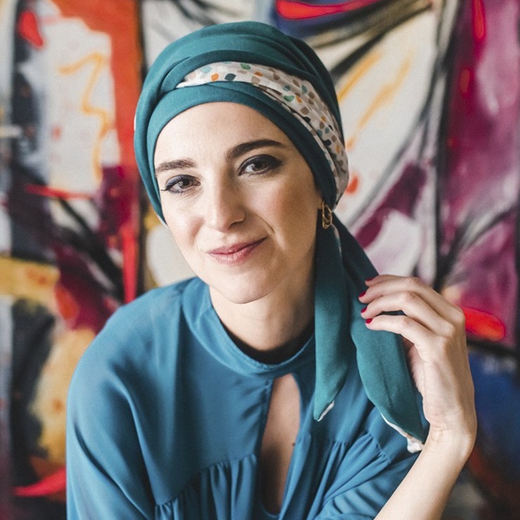 Pañuelo Smooth Pepitas Carebell