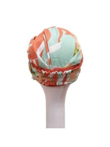 Turbante Elegance Coral Exotic