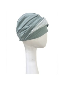 Turbante Elegance Aguamarina Gold