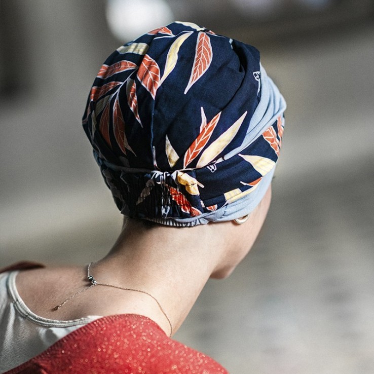 Turbante Elegance Exotic Blue