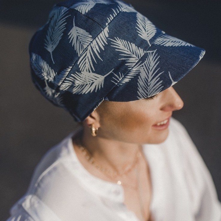 Gorra Capri Denim Palms