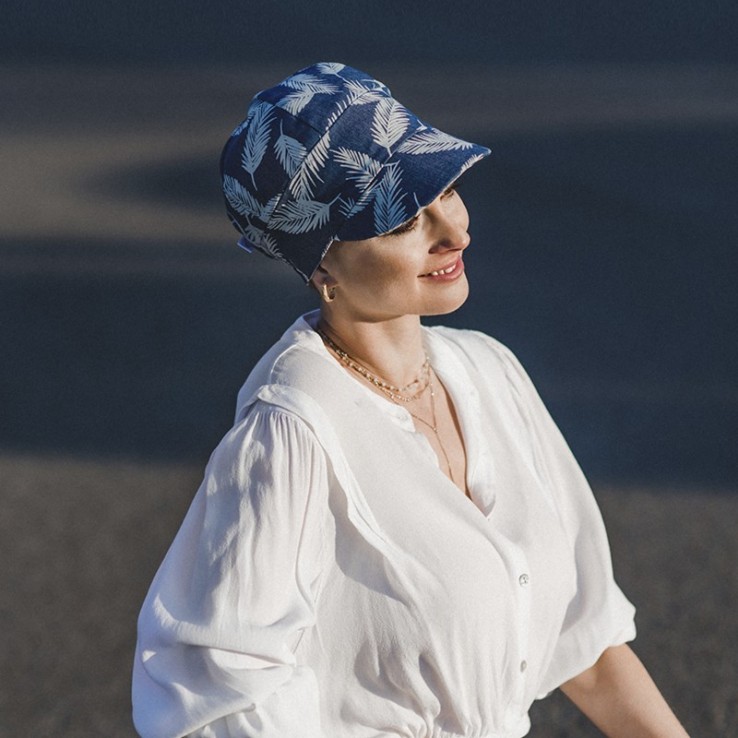 Gorra Capri Denim Palms