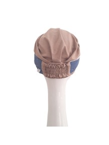 Turbante Elegance Blue Gold · Carebell