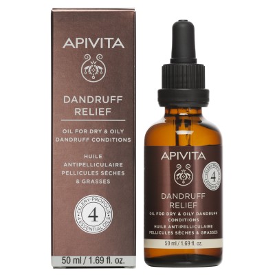 Apivita Aceite Anticaspa Calmante con apio & propóleo