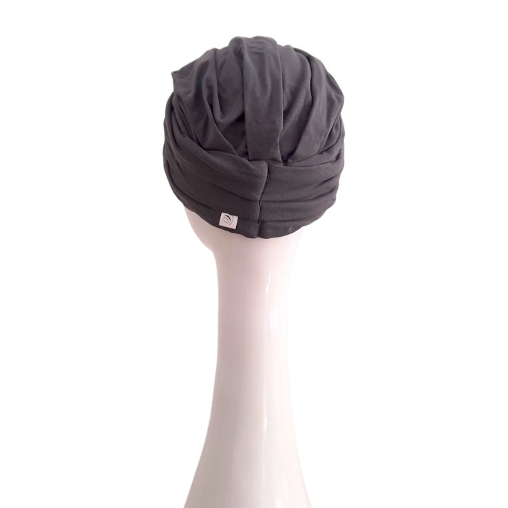 Turbante Confort Leopard Grey · Carebell Headwear