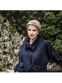Turbante Confort Brown Inca · Carebell Headwear