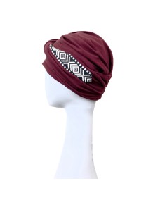 Turbante Confort Ikat Burdeos · Carebell