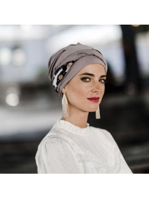 Turbante Elegance Black Abstract · Carebell