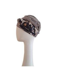 Turbante Elegance Black Abstract · Carebell