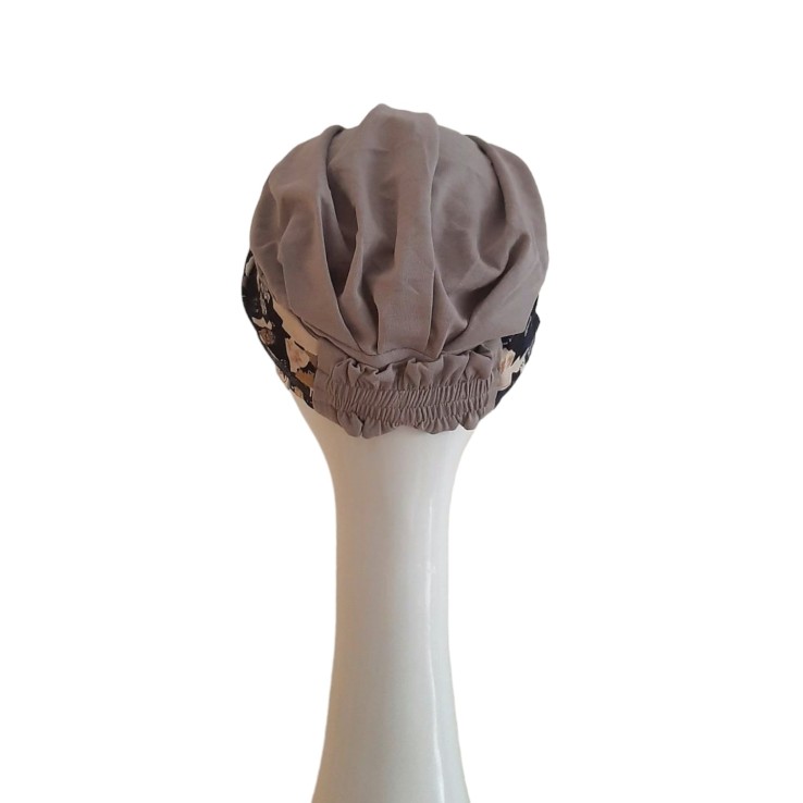 Turbante Elegance Black Abstract · Carebell