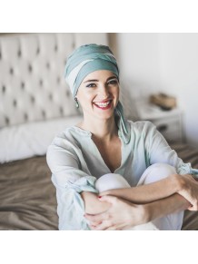 Pañuelo Smooth Aguamarina Gold · Carebell