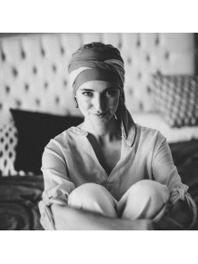 Pañuelo Smooth Aguamarina Gold · Carebell