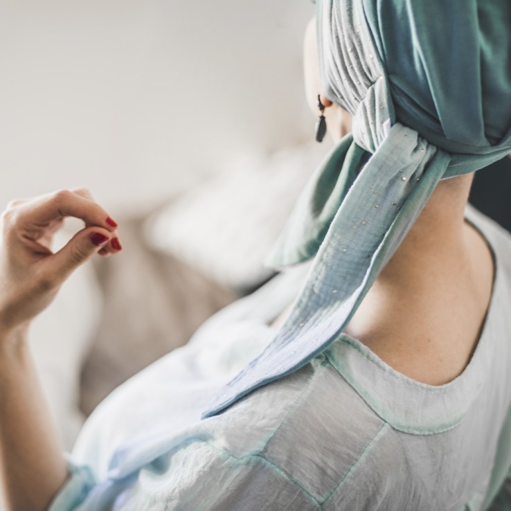 Pañuelo Smooth Aguamarina Gold · Carebell