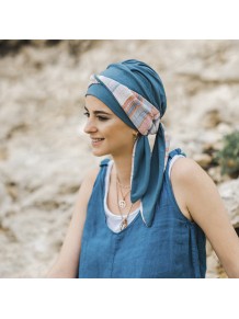 Pañuelo Smooth Mediterráneo Acero