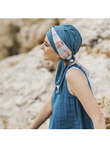 Pañuelo Smooth Mediterráneo Acero