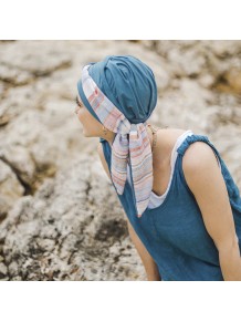 Pañuelo Smooth Mediterráneo Acero