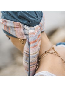 Pañuelo Smooth Mediterráneo Acero