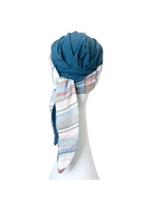 Pañuelo Smooth Mediterráneo Acero