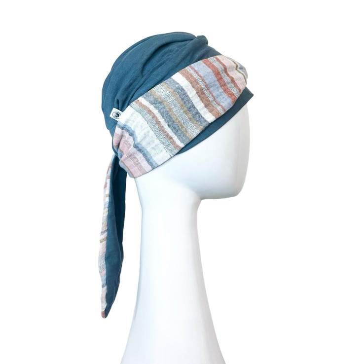 Pañuelo Smooth Mediterráneo Acero