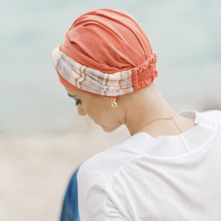 Turbante Elegance Mediterráneo Coral