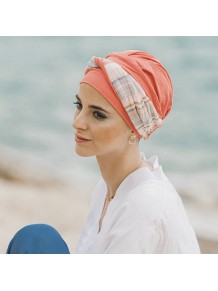 Turbante Elegance Mediterráneo Coral