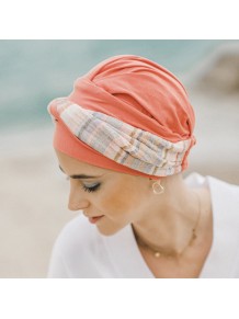 Turbante Elegance Mediterráneo Coral
