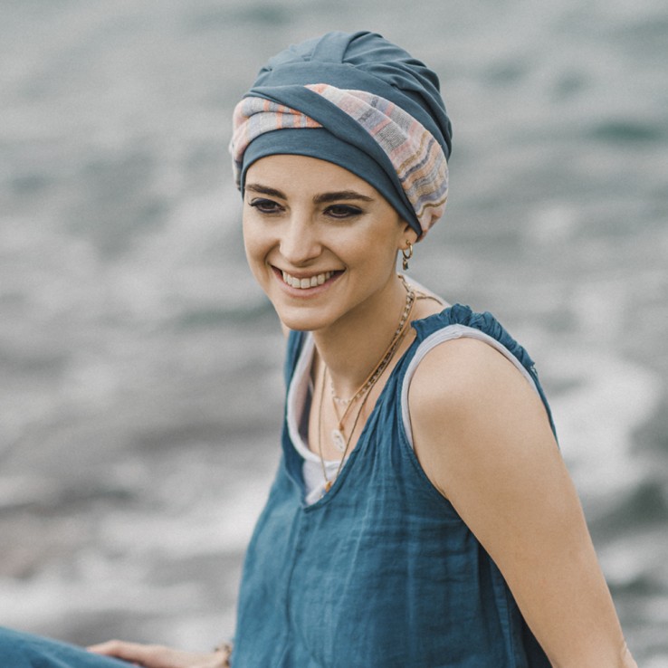 Turbante Elegance Mediterráneo Acero