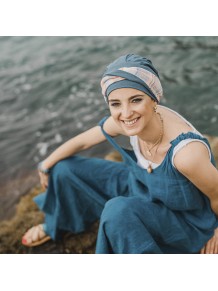 Turbante Elegance Mediterráneo Acero