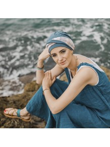 Turbante Elegance Mediterráneo Acero