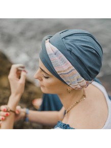 Turbante Elegance Mediterráneo Acero