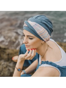 Turbante Elegance Mediterráneo Acero