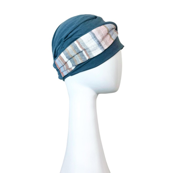 Turbante Elegance Mediterráneo Acero