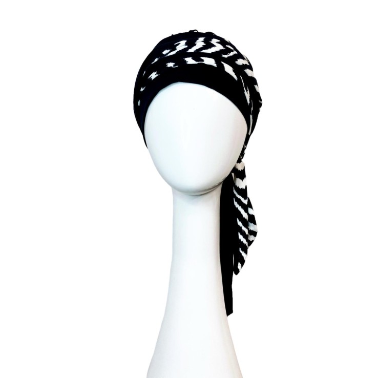 Pañuelo Lucía Zig Zag Blue