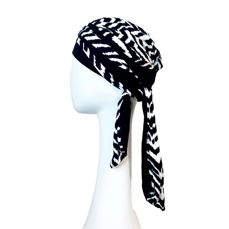 Pañuelo Lucía Zig Zag Blue