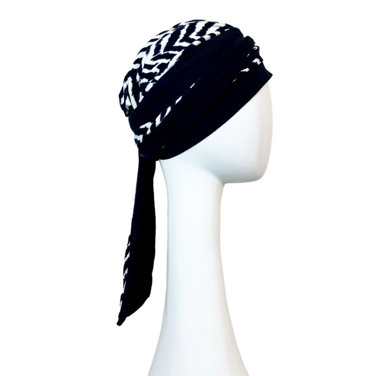 Pañuelo Lucía Zig Zag Blue