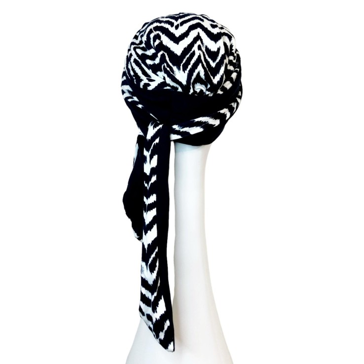 Pañuelo Lucía Zig Zag Blue