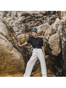 Turbante Elegance Turquesa Gold