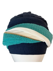 Turbante Elegance Turquesa Gold