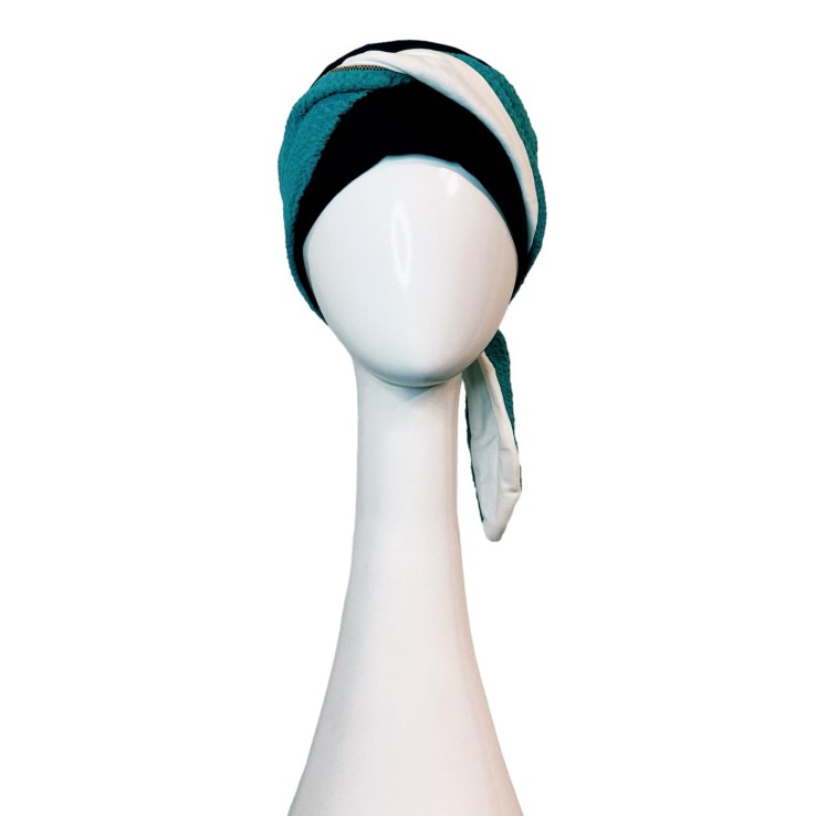 Pañuelo Smooth Turquesa Gold