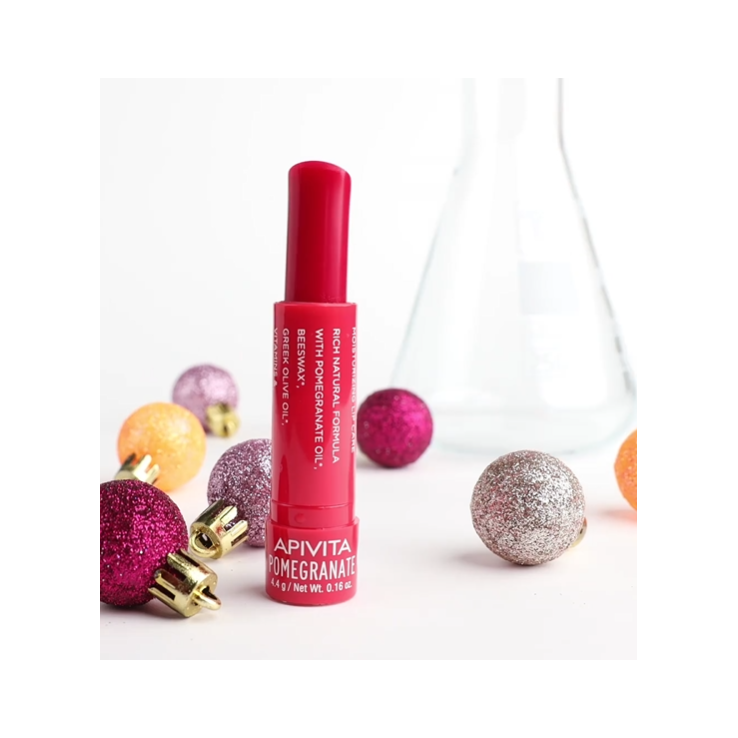 Apivita Bálsamo labial con granada - Color natural