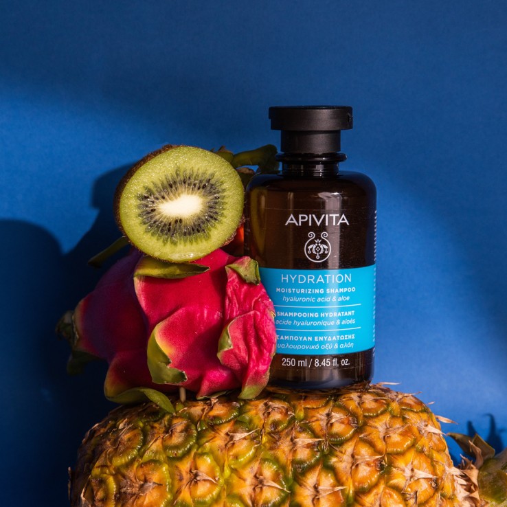 Apivita Champú Hidratante con Aloe & Hialurónico