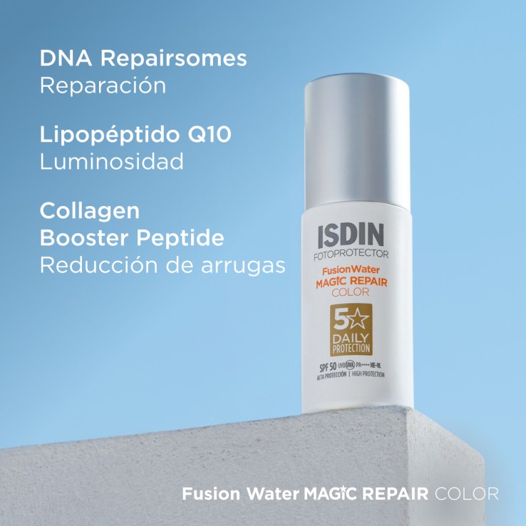ISDIN Fusion Water MAGIC Repair Color SPF 50