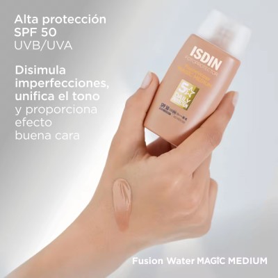 ISDIN Facial Fusion Water Color SPF 50 2