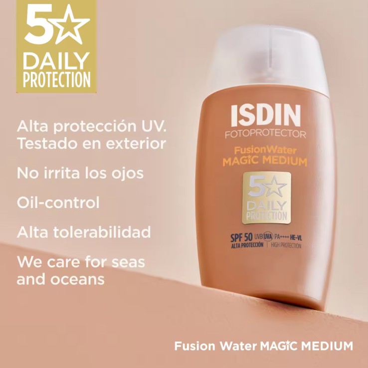 ISDIN Facial Fusion Water Color SPF 50