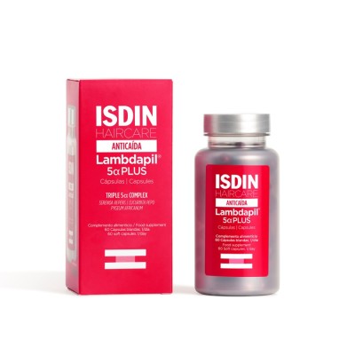 ISDIN Haircare Anticaida Lambdapil 5𝛂 Plus Cápsulas 60...