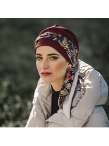 Pañuelo Smooth Burdeos Cachemira · Carebell