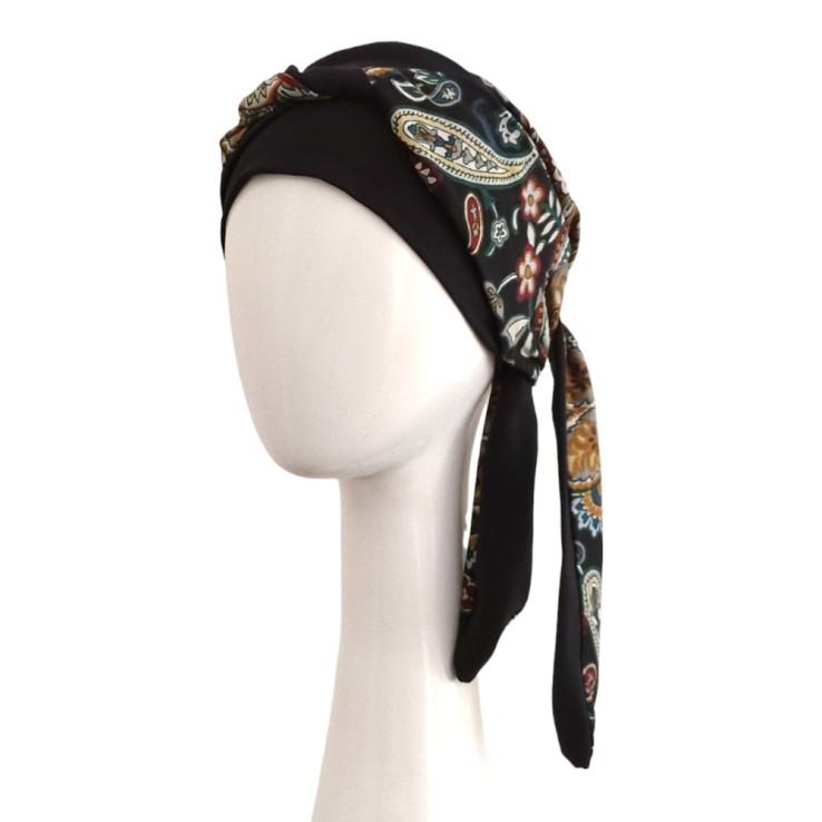 Pañuelo Smooth Black Cachemira · Carebell