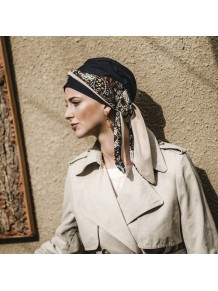 Pañuelo Smooth Navy Paisley · Carebell