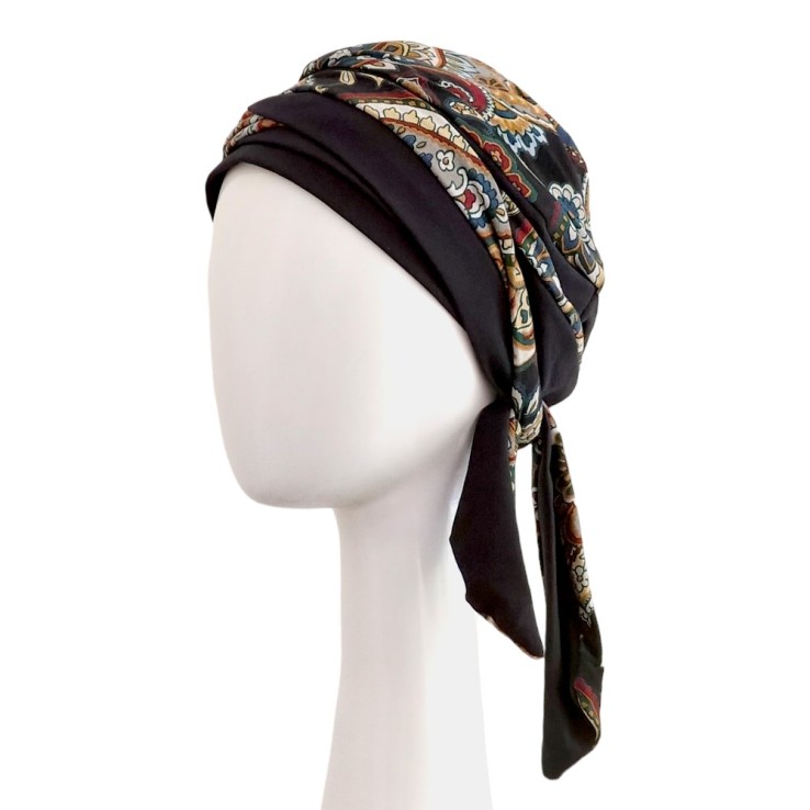 Pañuelo Lucia Black Cachemira · Carebell