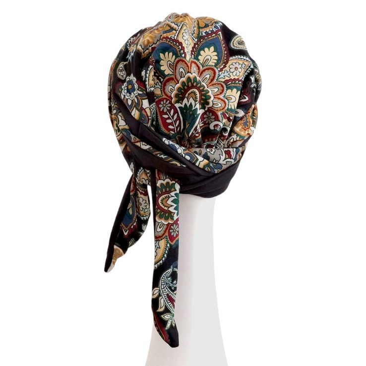 Pañuelo Lucia Black Cachemira · Carebell